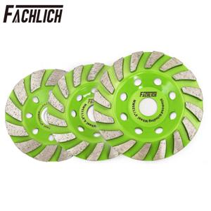 FACHLICH 1pc 100/115/125mm 그라인딩 휠 스톤 벽돌 화강암 콘크리트 연마 디스크 컵 휠 연마 공구 4/4.5/5인치