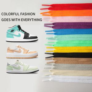 60cm ~ 180cm 운동화 용 두꺼운 끈 신축성 없음 플랫 신발 끈 신발 용 컬러 ​​신발 끈 클래식 소프트 신발 끈