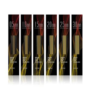 Dspiae BB(05-30) 시리즈 모델링용 황동 바 0.5mm 1.0mm 1.5mm 2.0mm 2.5mm 3.0mm 금 품질 무연 솔리드 황동 막대