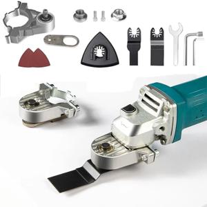앵글 그라인더 변환 범용 헤드 세트 115 125 유형 어댑터 M14 다기능 전기 트리밍 삽 연마 도구