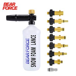 압력 와셔 조정 가능한 폼 캐논 자동차 세탁기 스노우 폼 랜스 고압 비누 폼 메이커 폼 생성기 자동차 폼 클리너 스프레이