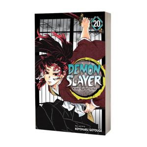 20 권 애니메이션 Demon Slayer Kimetsu No Vol 20 Yaiba 일본 판타지 과학 미스터리 서스펜스, 영어 버전 만화 만화