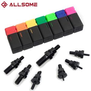 ALLSOME 리베터 건 부품 핸드 너트 리벳 미터법 M3-M12 HT2775+용 스레드 맨드릴 교체