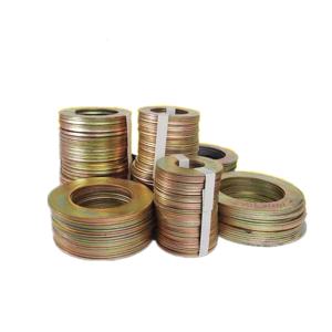 10pcs 굴삭기 버킷 샤프트 가스켓 금속 내마모성 철 가스켓 라운드 두꺼운 갭 강판 버킷 핀 얇은 와셔 Qual