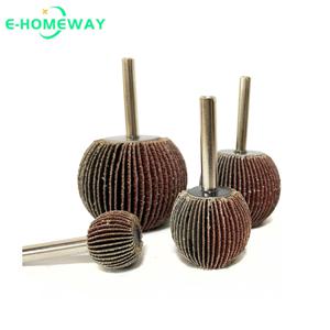 1PC 구형 사포 플랩 휠 6mm(1/4 