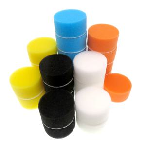 2 인치 연마 패드 스폰지 미니 디테일링 버핑 패드 50mm 후크 및 루프 자동차 폴리 셔 부착 왁싱 백킹 플레이트