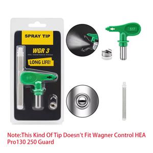 에어리스 스프레이 팁 노즐 215 321 423 517 건 필터 노즐 스프레이 어 타이탄 바그너 에어리스 페인트 스프레이 건 용 에어 브러시 팁