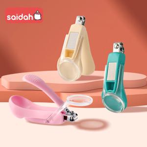 유아 아기 손톱 절단 가위 도구 어린이 어린이 돋보기 유리 손가락 손톱 커터