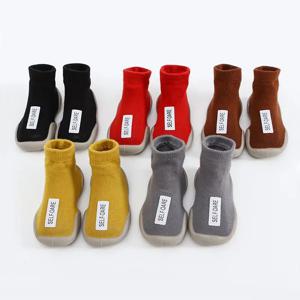 아기 운동화 양말 신발 첫 워커 신발 유아 유아 소년 소녀 키즈 부드러운 단독 바닥 신발 미끄럼 방지