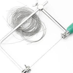 1M 커팅 와이어 톱 블레이드 옥 금속 세라믹 커팅 용품 핸드 톱 블레이드 직경 0.1mm-0.25mm 전문 핸드 툴