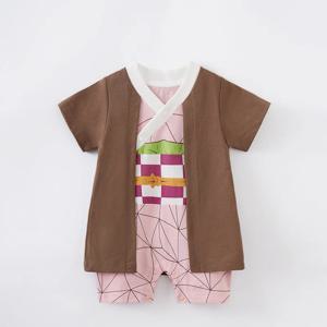 만화 코스프레 의상 아기 소녀 옷 유아 유아 신생아 Onesie Romper 여름 Jumpsuit 0-18 개월 신생아 짧은 소매