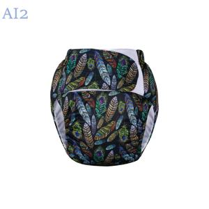 성인 크기 조정 가능한 기저귀 노인 재사용 가능한 빨 요실금 속옷 장애인을위한 방수 통기성 바지