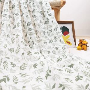 100% 면 120*110cm 2 레이어 신생아 목욕 타올 랩 모슬린 싸는 담요