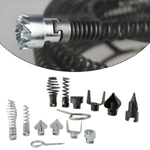 파이프 라인 준설 도구 3/2/1M 스프링 전기 드릴 커넥터 16mm 드레인 클리너 홈 DIY 도구 파이프 막힘 문제 하수구 뚫는 기계 하수구 샤프트 샤프트 하수구 플렉스 샤프트 하수구 플렉스샤프트 배관청소 기도막힘