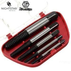 5Pcs 나사 추출기 센터 드릴 비트 가이드 세트 깨진 손상된 볼트 리무버 제거 속도 쉬운 세트
