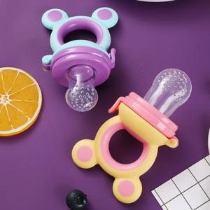 아기 Teether 젖꼭지 과일 음식 피더 새로운 BornSilicona Teethers 신선한 음식 Nibbler 젖꼭지 클립 아기 액세서리 BPA 무료
