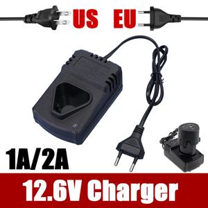 전동 공구 부품 EU/US 12V 리튬이온 충전기 110-240V 지원 12.6V 앵글 그라인더 전동 드릴 렌치 전동 공구용