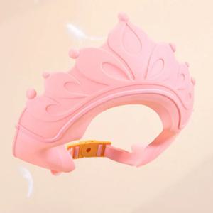 샴푸 실드 목욕 헤드 커버 베이비 샤워 캡, 신생아 귀 보호용 조절식 헤어 워시 모자