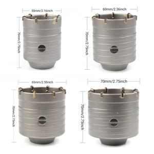 벽 홀 오프너 에어컨 파이프 임팩트 전기 해머 드릴 드릴 드릴 도구, 벽돌 벽 관통 건식 드릴링 리민