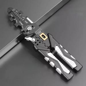 전기 기술자 토글 플라이어, 긴 코 플라이어, 다기능 스트리핑 플라이어, 와이어 스트리퍼, 케이블 커터, 터미널 압착 수공구