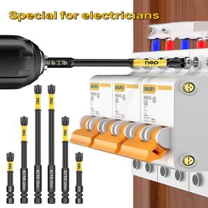 미끄럼 방지 십자 드라이버 세트 자기 배치 헤드 자기 배치 헤드 임팩트 스크류 드라이버 비트 65/110/150mm