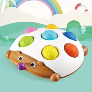 아기 성인용 스퀴즈 푸시 팝 장난감, 어린이 손가락 프레스 실리콘 피젯 감각 장난감, 감압 장난감, 1 개