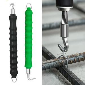 2023 새로운 반자동 철근 묶는 기계 와이어 매듭 펜치 스트레이트 풀 바 바인딩 후크 건설 현장 권선 도구