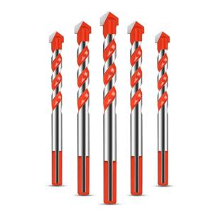 다기능 삼각 드릴 비트, 세라믹 타일 콘크리트 벽 금속 목재 드릴링 홀 커터, 유리 드릴 비트