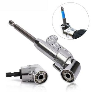 105 °   직각 드릴 어댑터 CrV 강철 자기 비트 홀더(좁은 공간용) 1/4