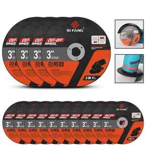 SIFANG 3 인치 금속 커팅 디스크 블레이드 그라인딩 샌딩 원형 휠 절단 톱 블레이드 디스크 전기 앵글 그라인더 액세서리