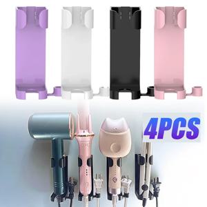 컬링 헤어 스트레이트 너 홀더 컬링 트레이 후크 벽걸이 형 헤어 드라이어 주최자 후크 욕실 가정 용품