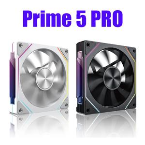 OEM 프리즘 5 프로 컴퓨터 케이스 팬 12cm ARGB 4핀 PWM 저소음 쿨링 팬 12V 대용량 풍량 45.2CFM/800-1600RPM