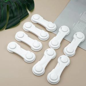 아기 및 어린이 안전을 위한 다목적 안전 잠금 장치, 서랍용 접착제가 있는 캐비닛 잠금 장치, 찬장 냉장고, 옷장, 팬트리