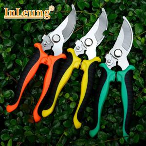 한 손으로 사용하는 날카로운 가지치기 가위, 가지, 잔디, 정원, 과일나무 가지치기용 가위, 미끄럼 방지 손잡이 도구
