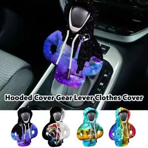 유니버설 까마귀 시프트 레버 커버 변경 레버 운동복 기어 쉬프트 커버 까마귀 기어 노브 스웨터 자동차 기어 시프트 노브 커버