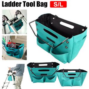 접이식 헤링본 사다리 도구 가방, 방수 옥스포드 천 도구 걸이 가방, 수리 작업용 도구 보관 가방
