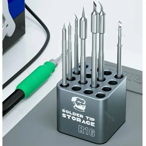 MECHANIC R16 / OSS W118 T12 T210/T245/C115 가열 코어 주최자 용 가열 요소 납땜 인두 팁 용 보관함