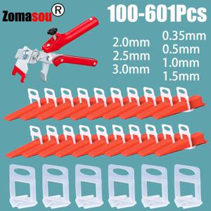 타일 ​​레벨링 시스템 누워 레벨 웨지 로케이터 스페이서 바닥재 벽 레벨 정렬 스페이서 타일 조정 도구 용 레벨러