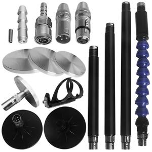 왕복 선형 모터 부품 M6 흡입 컵 어댑터 텔레스코픽 선형 액추에이터 부착 홀더 용 3XLR 연장로드