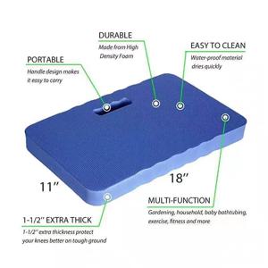 높은 두꺼운 패드 무릎을 꿇고 매트 밀도 폼 쿠션 방수 정원 Kneeler 목욕 바닥 요가 보호 차고 소프트 스포츠 미끄럼 방지