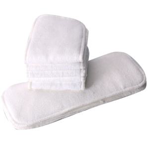 1pc/3pcs/5pcs 4 층 빨 수있는 마이크로 화이버 기저귀 Resuable 성인 삽입 기저귀 기저귀의 내구성 통기성 노인