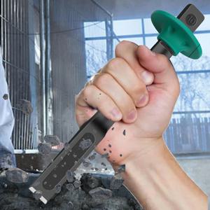 6/8/10/12 인치 크롬 바나듐 강철 스톤 플랫 치즐 핸드 가드 건설 시멘트 벽돌 콘크리트 조각 컷 도구