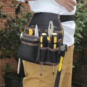 다기능 공구 보관 가방 파우치 벨트 전기 기술자 툴킷 드릴 허리 가방 렌치 드라이버 하드웨어 툴백 정리함