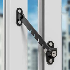 내부 창 리미터 래치 위치 스토퍼 홈 보안 도어 Windows 새시 잠금 장치 아기 안전 보호 어린이 창 잠금 장치