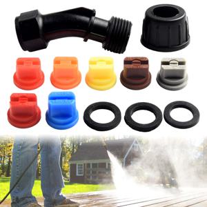 배낭 분무기용 110 ° 선풍기 깍지, 1.6mm 조리개, 정원 스프레이, 잡초 제거, 가정 원예 전동 공구 액세서리