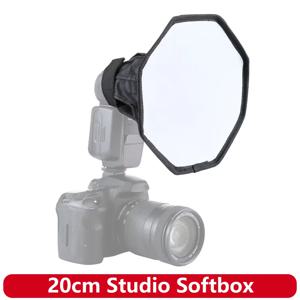 20cm 유니버설 옥각형 스타일 접이식 플래시 라이트 디퓨저 팔각형 스피드 라이트 디퓨저 소프트 박스 소프트 박스 For Canon For Nikon