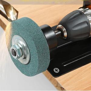 금속 연마 도구 그라인더 핸드 전기 드릴 샌더 변환 헤드 연마 휠 그라인더 그라인딩 휠 샌드 블록