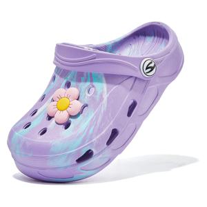 HOBIBEAR 어린이 정원 나막신 만화 소년 소녀 비치 슬리퍼 샌들 워터 슈즈(유아/작은 아이/큰 아이)