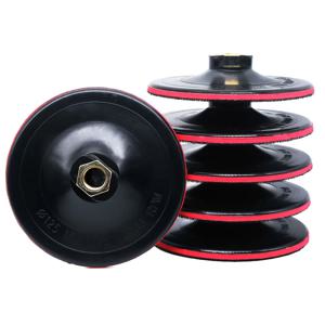 1PCS 5 인치 폼 플라스틱 백킹 패드 M14 5/8-11 앵글 그라인더 버핑 패드 용 샌딩 디스크 후원자 연마 휠 접착제