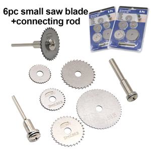 3.2mm/6mm 연결봉 핸드 드릴 원형 톱날 미니 전동 그라인더 액세서리 플라스틱 목공 금속 절단 도구